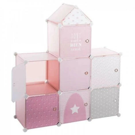EASY Rangement Chateau Rose, Rose