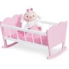 Pinolino Berceau De Poupée 'Jasmin', 4 Pièces - Blanc/rose