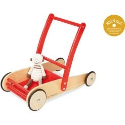 Pinolino Chariot De Marche 'Uli', Rouge - Clair/rouge