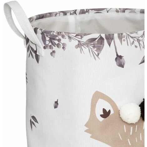 HOMEMAISON Panier à Jouets Renard Multicolore Ø 35 X 540 Cm - Multicolore – Image 2