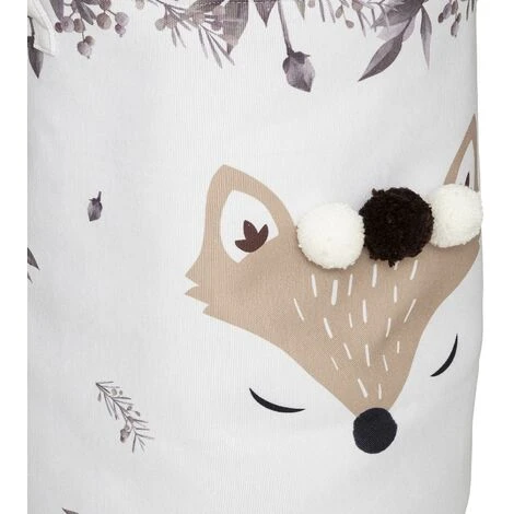 HOMEMAISON Panier à Jouets Renard Multicolore Ø 35 X 540 Cm - Multicolore – Image 3